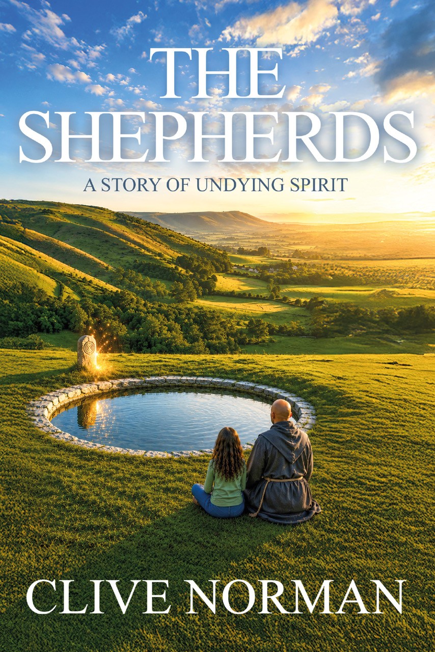 The Shepherds novel book cover by author Clive Norman, published by Local Legend
